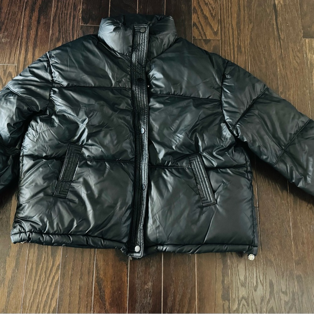 NWT Express Black Puffer Jacket-XL